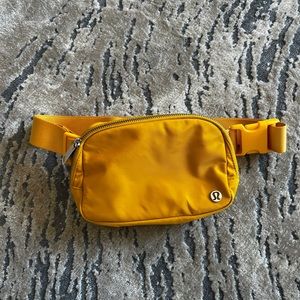 Yellow LuluLemon Belt Bag!